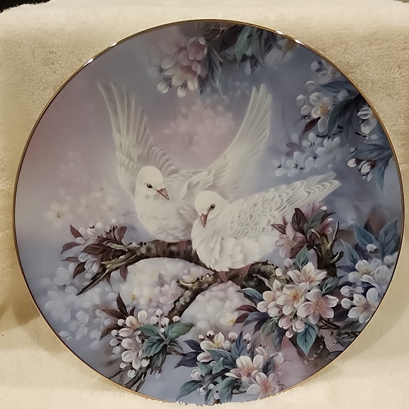 THE DOVES ON WINGS OF SNOW numbered collector edition - Picture 1 of 6